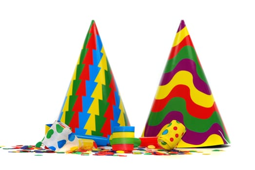 Colorful cones