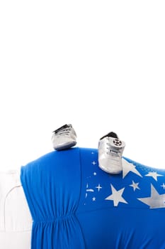Shoes on my belly