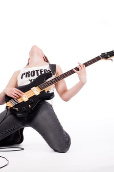 Rocking bending backwards