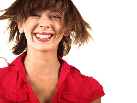 smile woman stylish