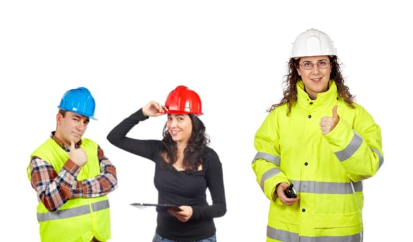 Construction workers