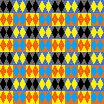 harlequin checks pattern