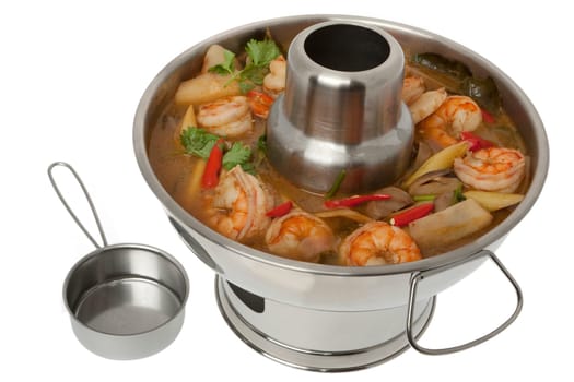 Tom Yum Goong Soup,Dutch Pot