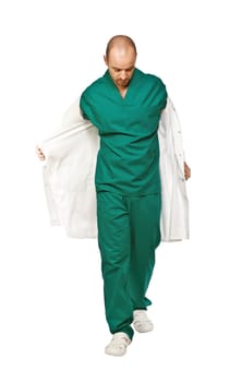 dejected doctor