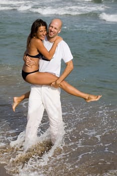 Couple on the beach