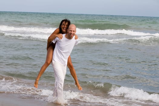 Couple on the beach