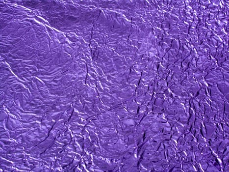 Purple aluminum foil