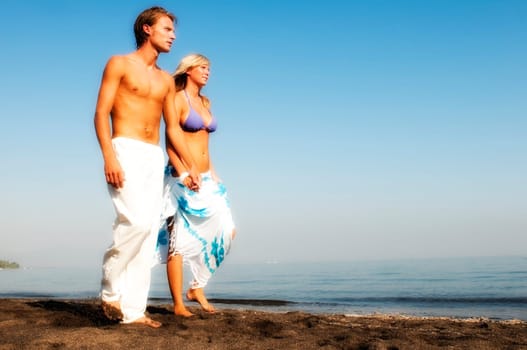 Couple on the beach