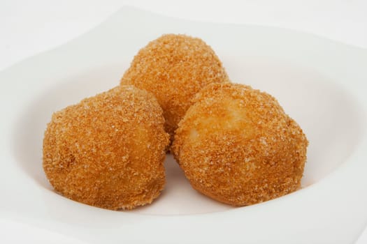 Apricot dumpling