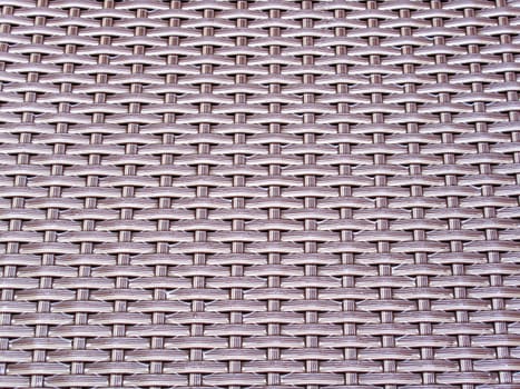 Woven pattern drenched from rain