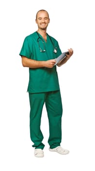 isolated doctor