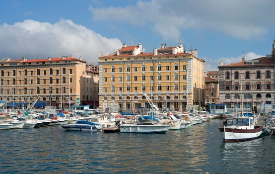 In the old port of Marseille