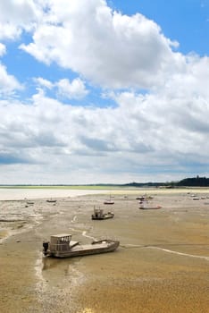 Fishing boats in Cancale, France