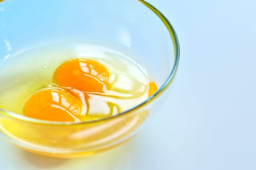 Eggs in a bowl