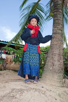 Asian Woman Yao of Laos
