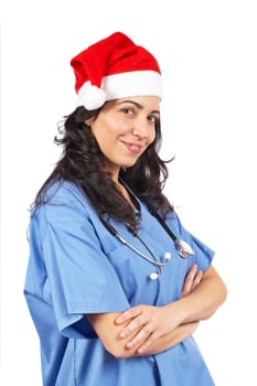 Female doctor christmas