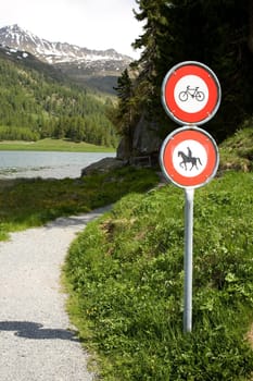 Prohibition sign