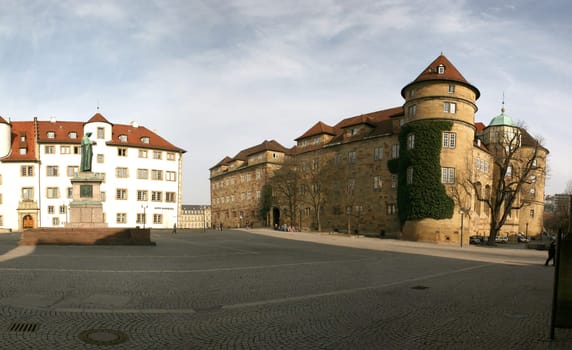 Stuttgarter Altes Schloss u. Schillerpl.