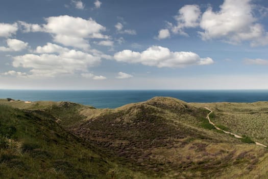 Sylt - North Sea view from Uwe-Düne,Kampen
