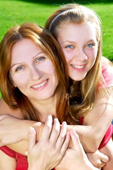 Mother and daughter