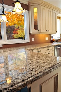 Modern kitchen interior