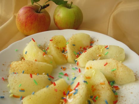 Apple compote