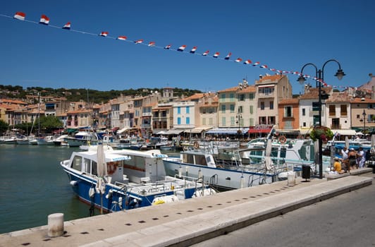 Holiday resort of Cassis in the South of France