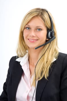 Headset from the left