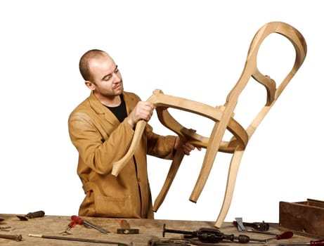 carpenter at work