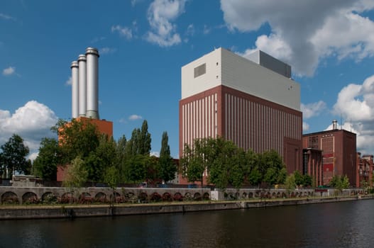 Power plant on the Spreee