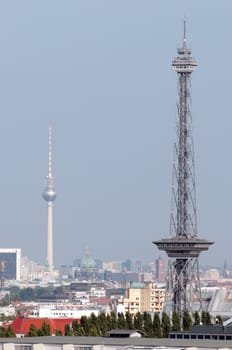 View of the Radio Tower and the TV Tower