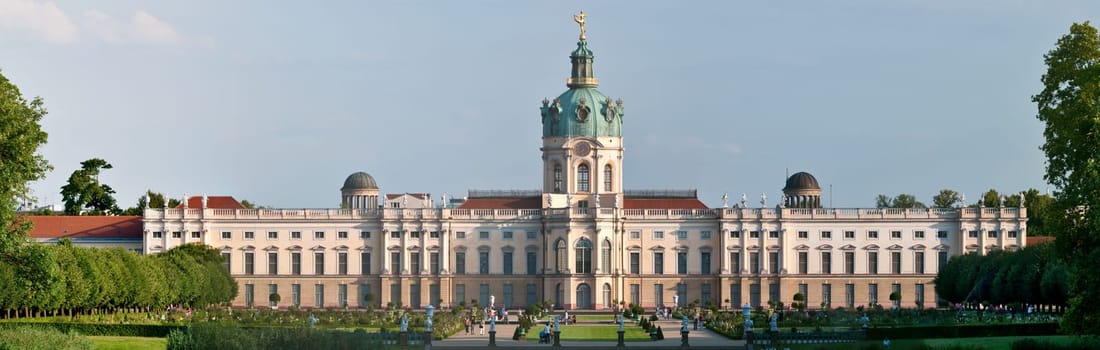 Panoramic view of Charlottenburg Palace