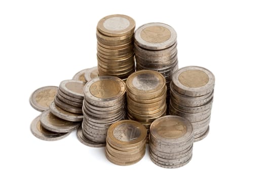 Stack of coins Euro