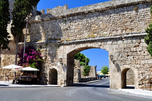 Rhodes old town. Greece.