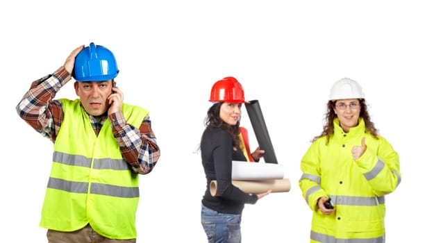 Construction workers