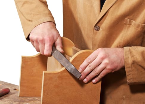 carpenter  and old tool