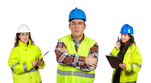 Construction workers