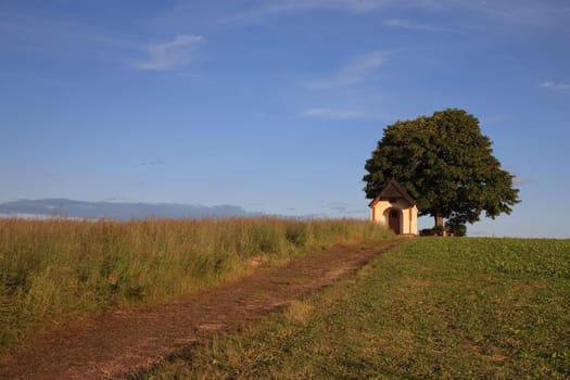 Path to the chapel