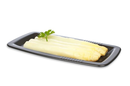 Asparagus with parsley