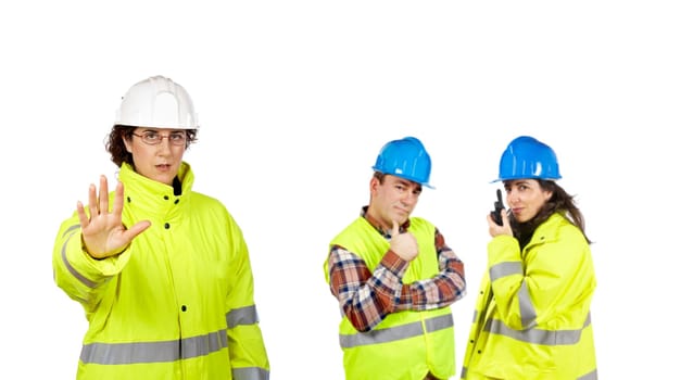 Construction workers