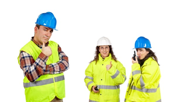Construction workers