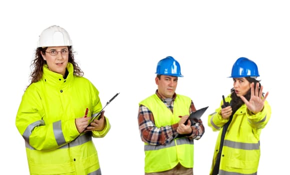 Construction workers