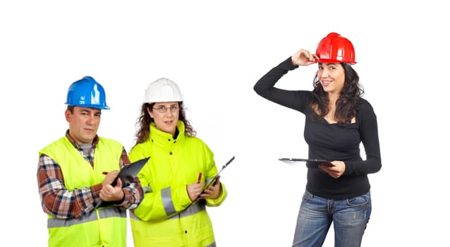 Construction workers