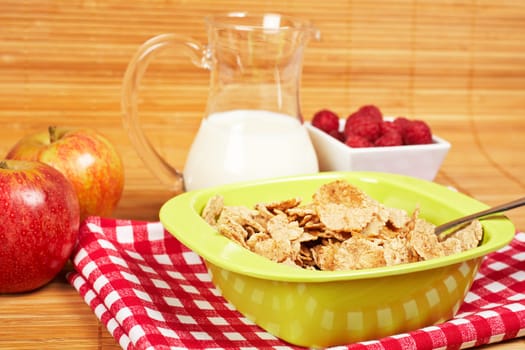 Cornflakes for breakfast