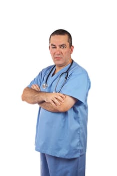 Friendly male doctor