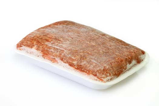Frozen minced meat
