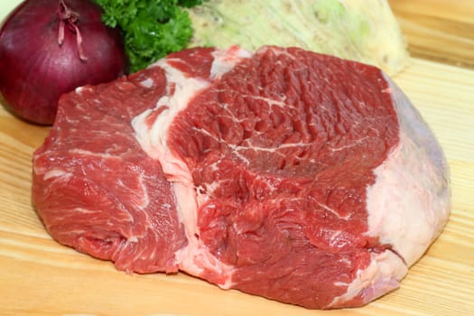 Boiling meat