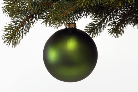 Green Christmas Ball