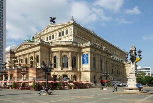 Opened in 1880. Destroyed in World War II. Rebuilt after the war and reopened as a concert hall in 1981.