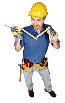 confident manual worker